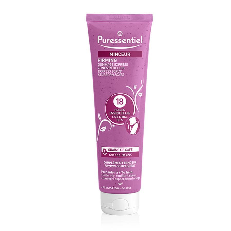 Puressentiel Express Scrub For Rebel Areas With 18 Essential Oils 150ml (5.07fl oz) - FrenchBeautyHub