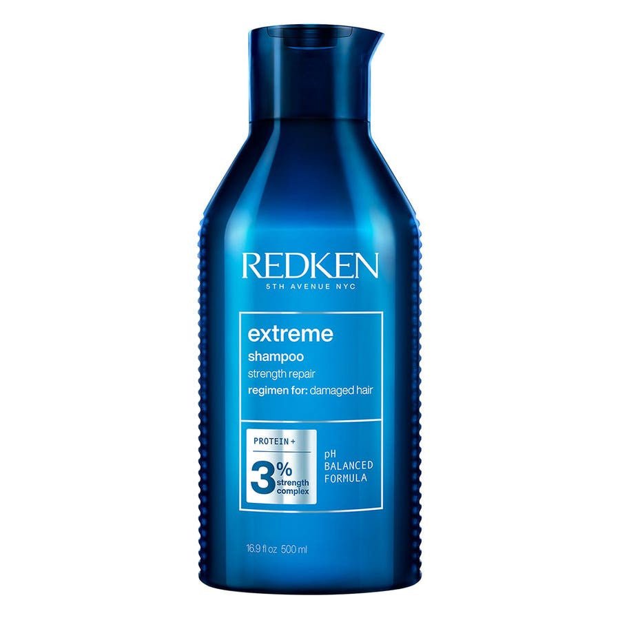Redken Extreme Strengthening shampoo for weakened hair 500ml (16.90fl oz) - FrenchBeautyHub