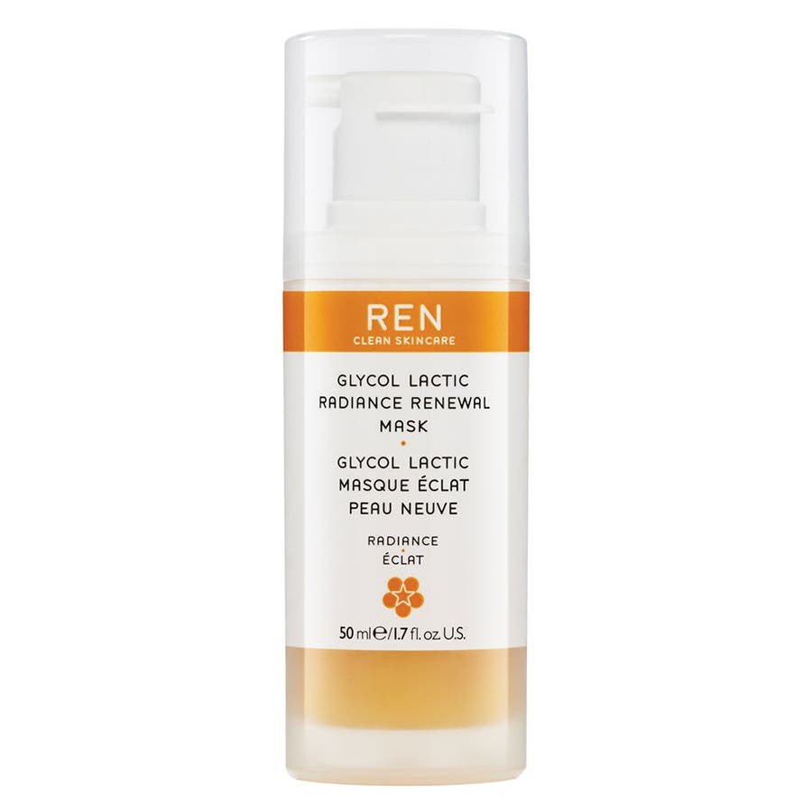 REN Clean Skincare Radiance Glycol Lactic Skin Renewal Masks 50ml (1.69fl oz) - FrenchBeautyHub