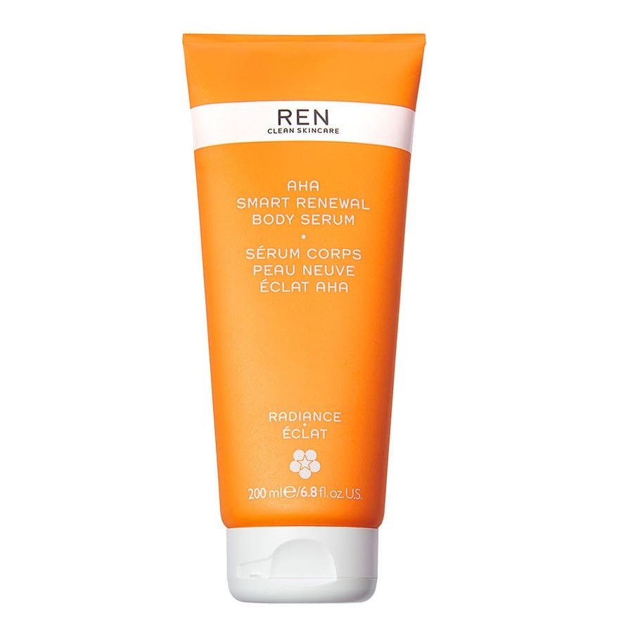 REN Clean Skincare Radiance Skin Renewal AHA Body Serum 200ml (6.76fl oz) - FrenchBeautyHub