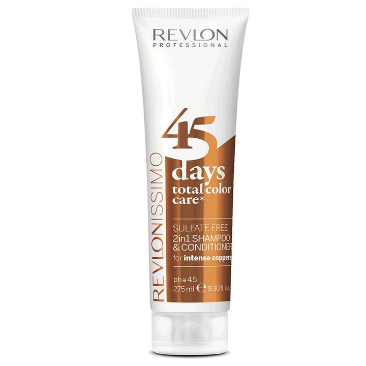 Revlon Professional Revlonissimo 45 Days Color Care Shampoo & Conditioner Intense Copper Conditioner 275ml (9.29fl oz) - FrenchBeautyHub