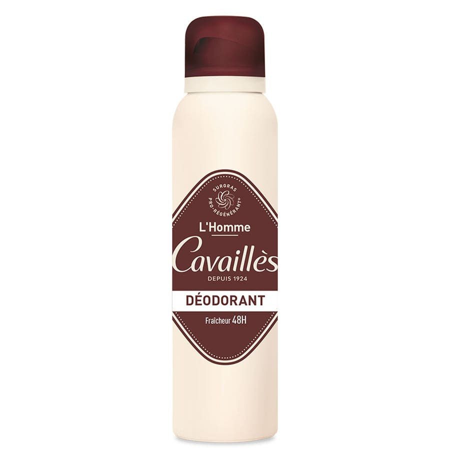 Rogé Cavaillés Dermato L'Homme 48H Deodorants Spray 150ml (5.07fl oz) - FrenchBeautyHub