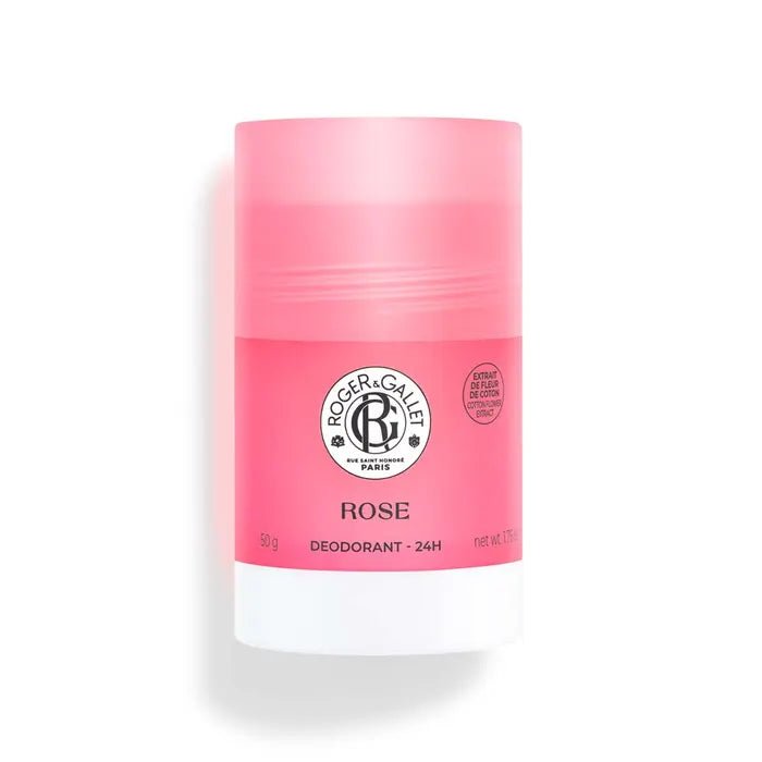 Roger & Gallet Rose Deodorant Stick 24h 50g (1.74oz) - FrenchBeautyHub