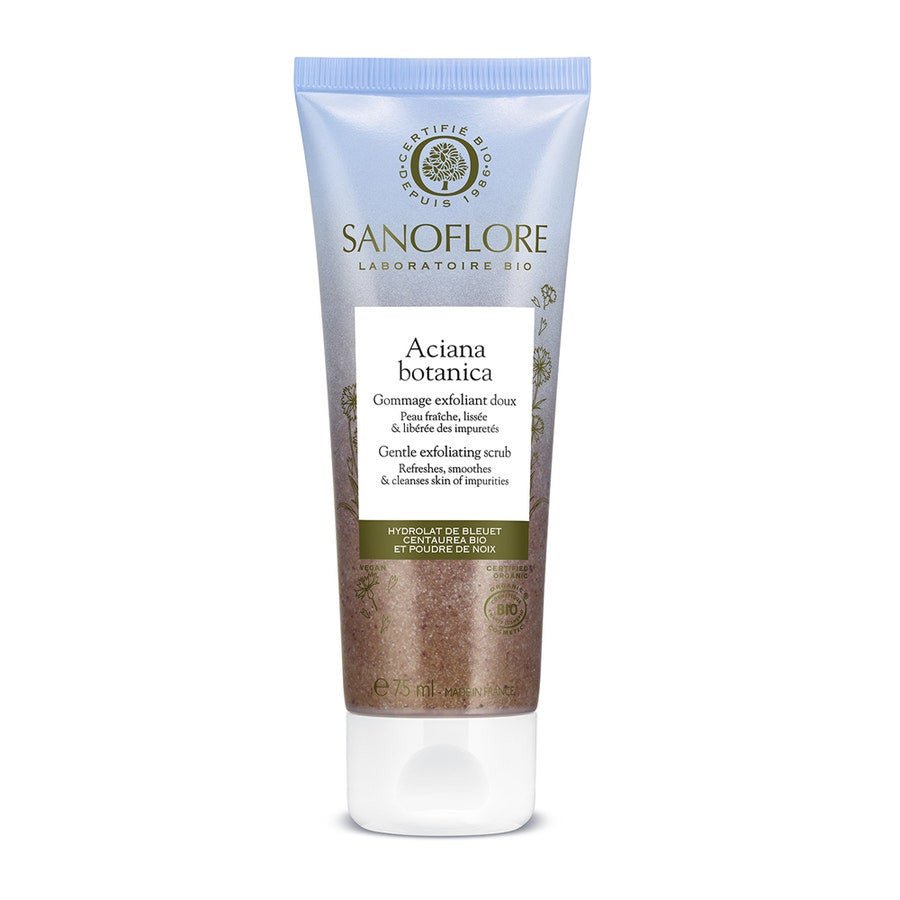 Sanoflore Aciana Botanica Organic Exfoliating Grain Scrub 75ml (2.53fl oz) - FrenchBeautyHub
