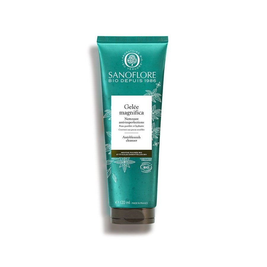 Sanoflore Magnifica Organic Purifying Cleansing Jelly 120ml (4.05fl oz) - FrenchBeautyHub