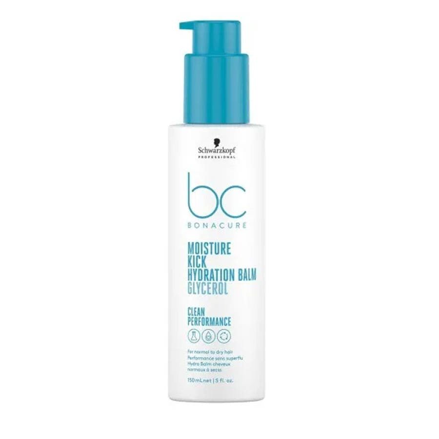 Schwarzkopf Professional BC Bonacure Hyaluronic Moisture Kick Hydrating balm Thick, brittle hair 150ml (5.07fl oz) - FrenchBeautyHub