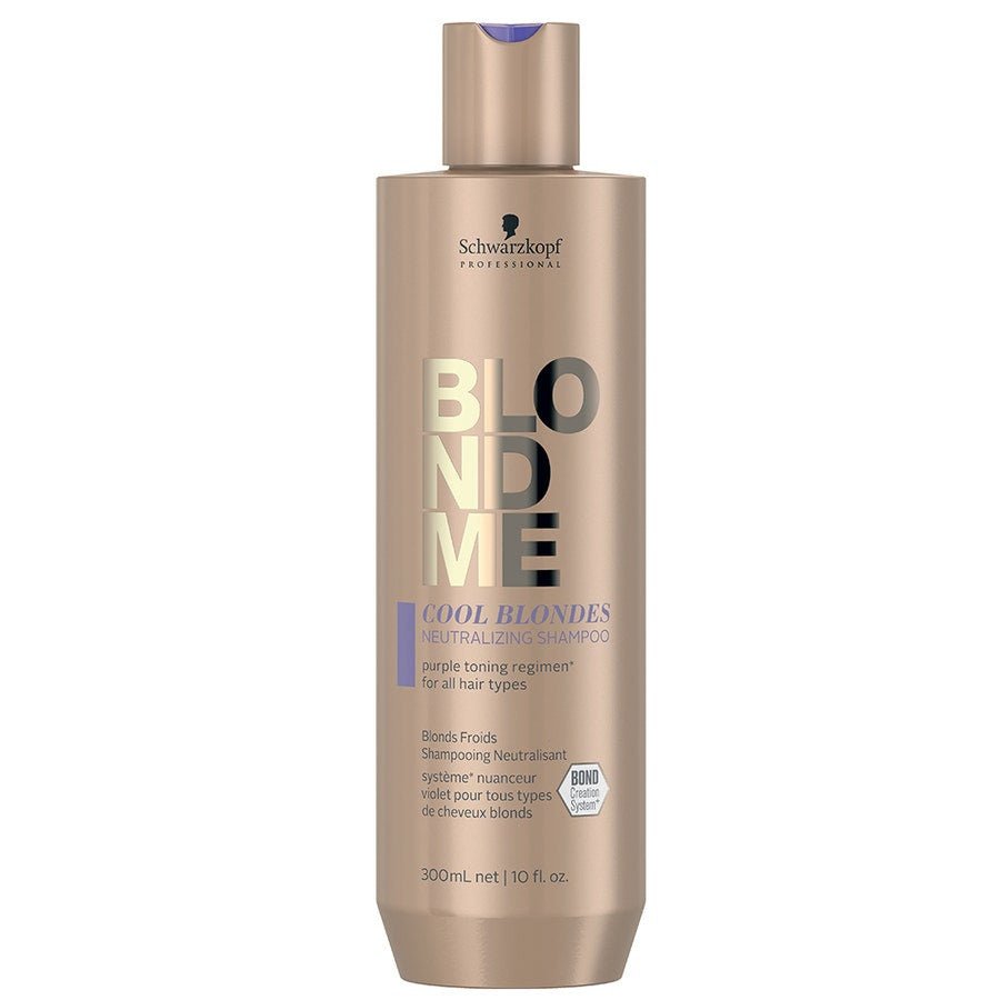 Schwarzkopf Professional Blond Me Neutralising Shampoo 300ml (10.14fl oz) - FrenchBeautyHub