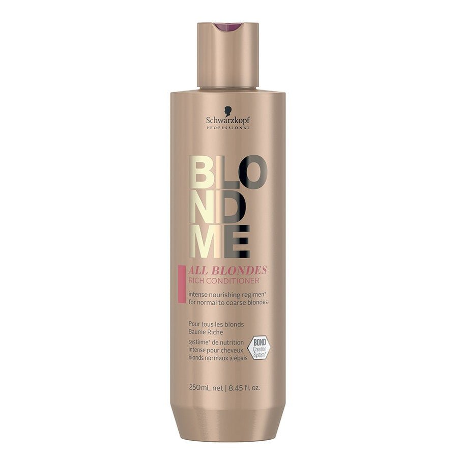 Schwarzkopf Professional Blond Me Rich Conditioner 250ml (8.45fl oz) - FrenchBeautyHub