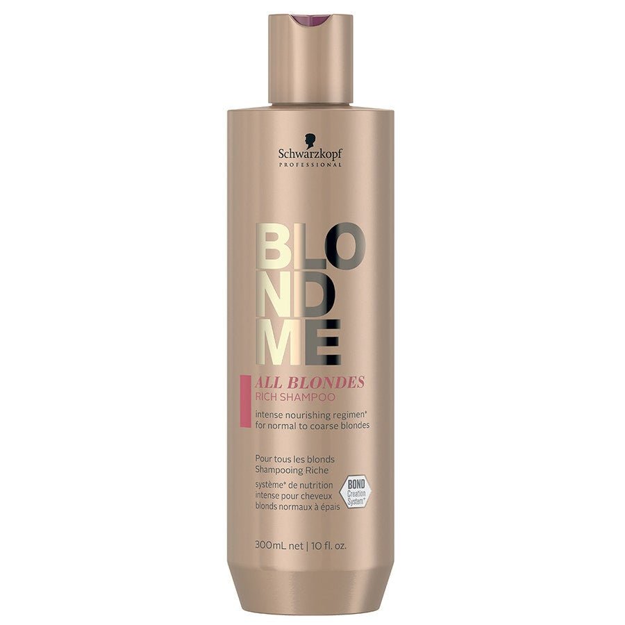 Schwarzkopf Professional Blond Me Rich shampoo 300ml (10.14fl oz) - FrenchBeautyHub