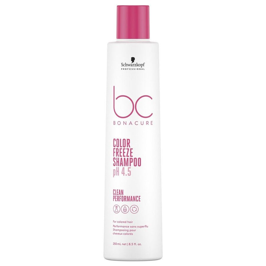 Schwarzkopf Professional PH 4.5 Color Freeze Shampoos BC Bonacure Colouring hair 250ml (8.45fl oz) - FrenchBeautyHub