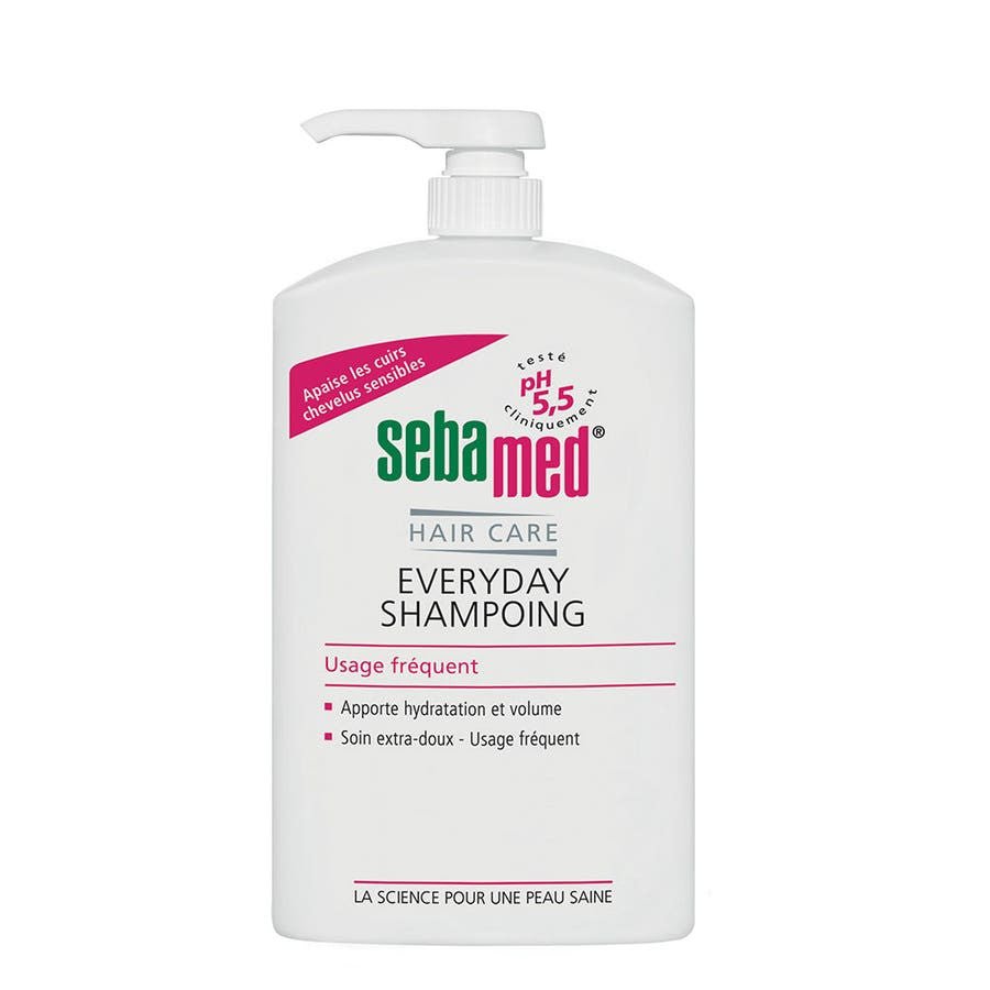 Sebamed Everyday Shampoo Extra - Gentle for Frequent Use 1L (33.81fl oz) - FrenchBeautyHub