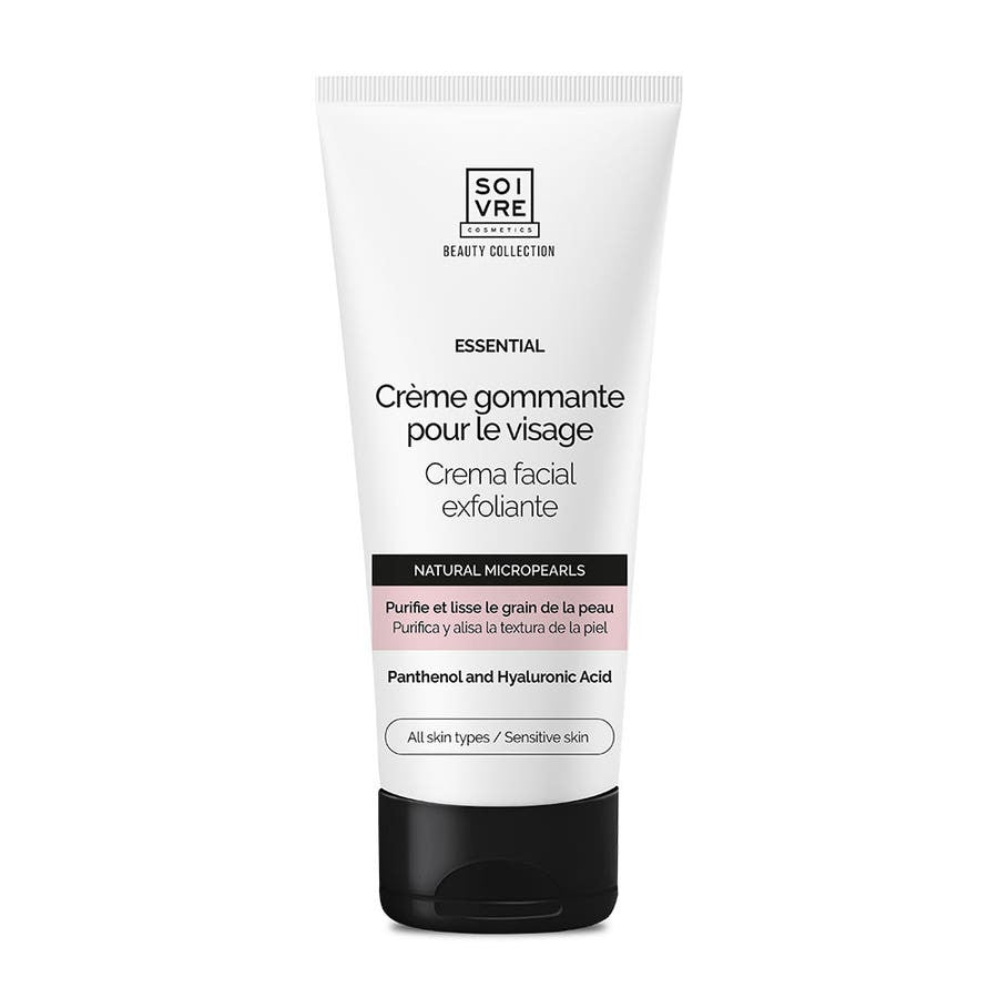 Soivre Cosmetics Essentials Exfoliating cream for the Face 75ml (2.53fl oz) - FrenchBeautyHub