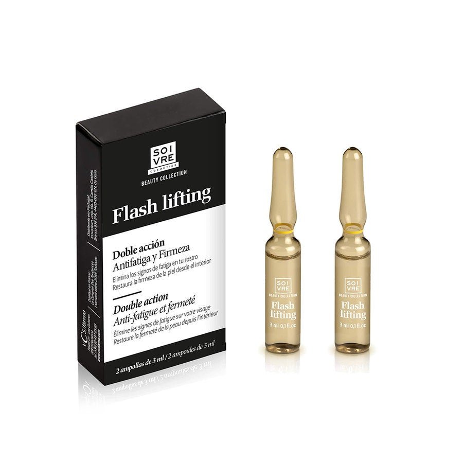 Soivre Cosmetics Flash lifting Ampulas 2ml x2 (0.06fl oz x2) - FrenchBeautyHub
