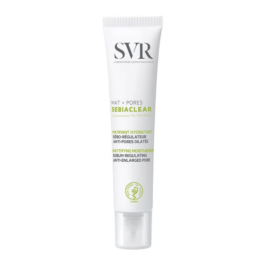 SVR Sebiaclear Mat+Pores 40ml (1.35 fl oz) Matifying Care Sebo - Regulator - FrenchBeautyHub