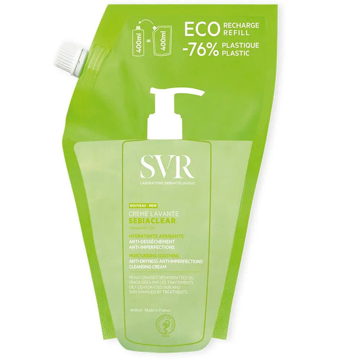 SVR Sebiaclear Niacinamide + Zinc Anti - Blemish Cleansing Cream 55ml - FrenchBeautyHub