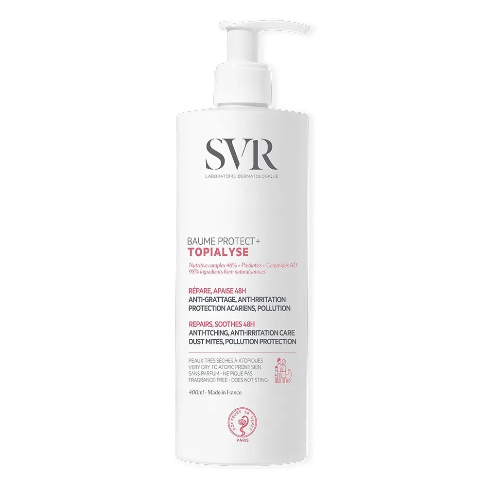 SVR Topialyse Protect+ Balm for Dry to Very Dry Sensitive Skin - FrenchBeautyHub