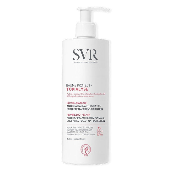 SVR Topialyse Protect+ Balm for Dry to Very Dry Sensitive Skin - FrenchBeautyHub