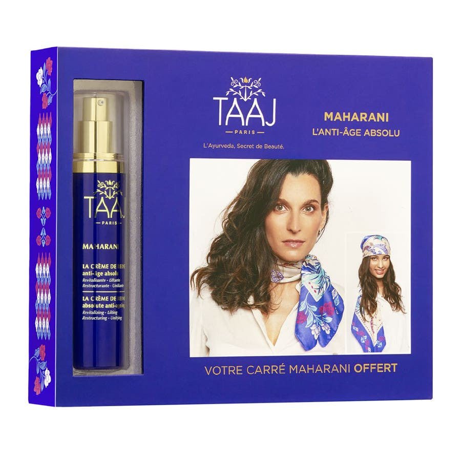 Taaj Maharani Anti Ageing Creme De Reine Box Cream + Free Scarf 50ml (1.69fl oz) - FrenchBeautyHub