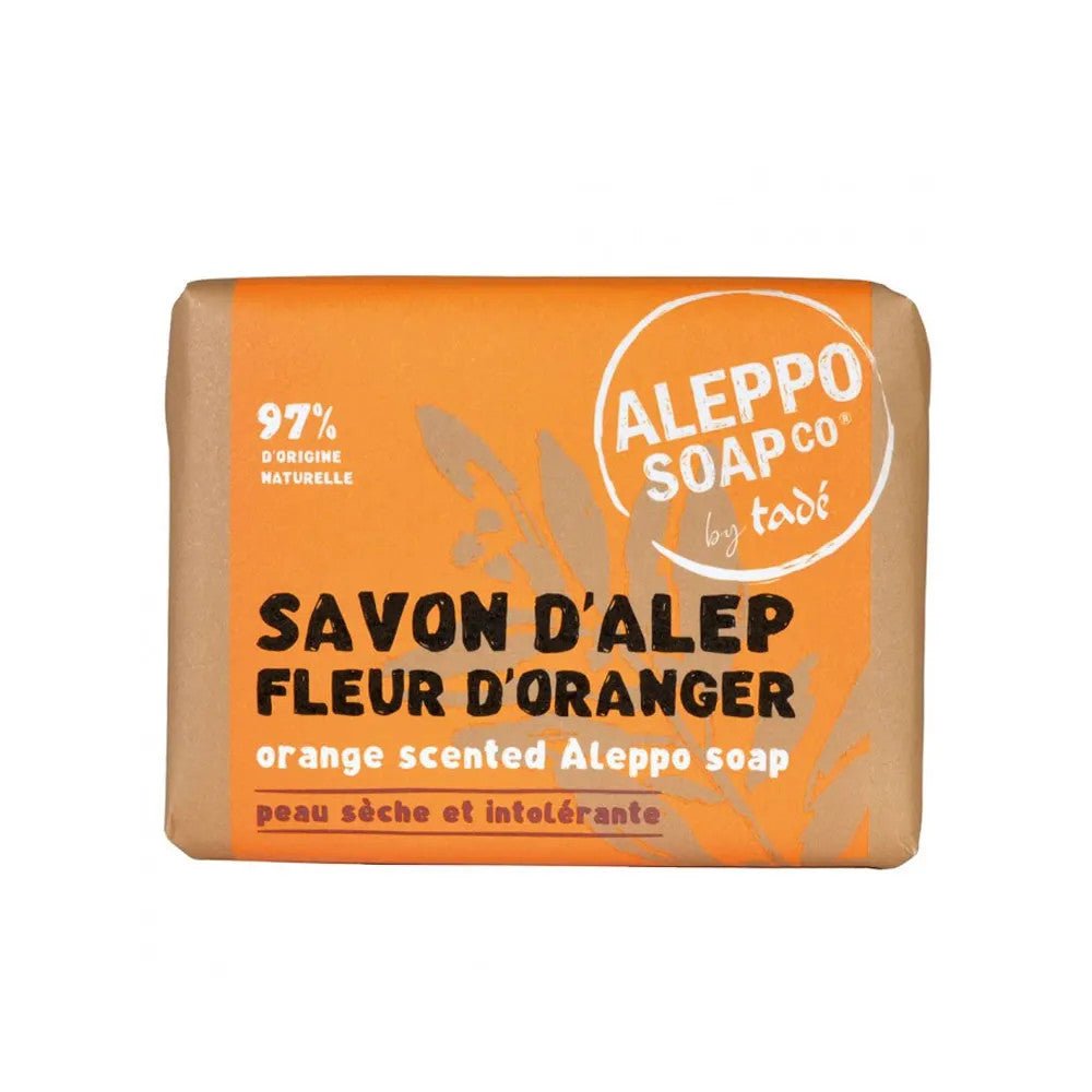 Tadé Savon d'Alep Orange Blossom Soap 100g (3.52 oz) - FrenchBeautyHub