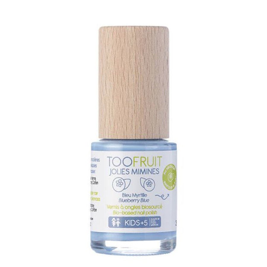 Toofruit Jolies Mimines Blueberry Biosourced Nail Polish 10ml (0.33fl oz) - FrenchBeautyHub