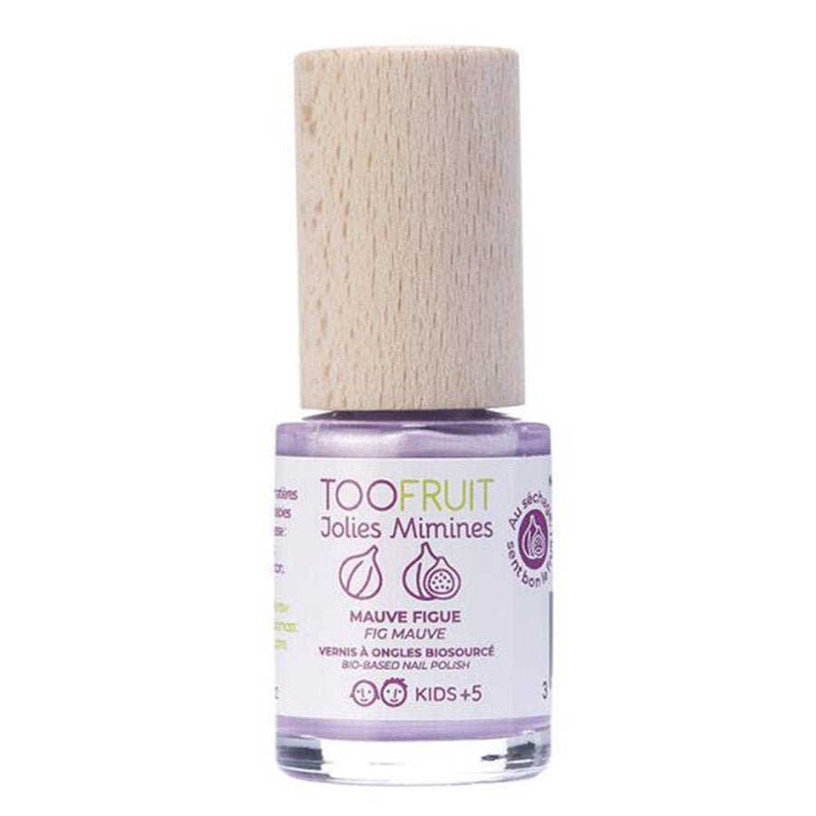 Toofruit Jolies Mimines Fig Biosource Nail Polish 10ml (0.33fl oz) - FrenchBeautyHub