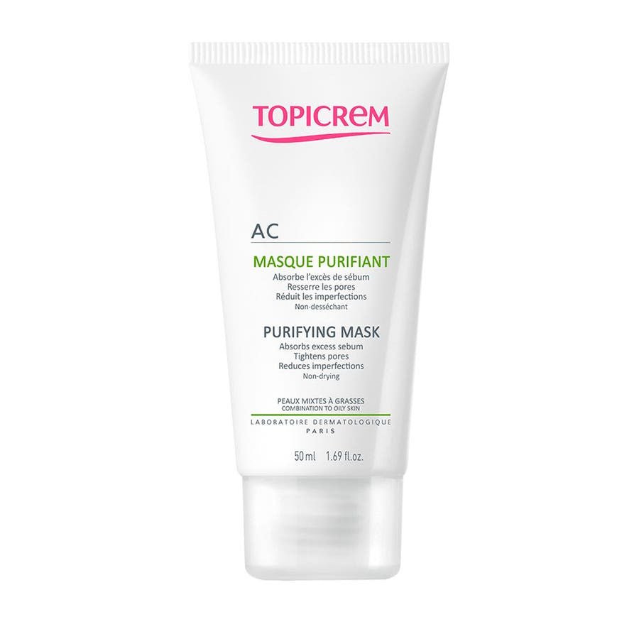 Topicrem AC Purifying Mask 50ml (1.69fl oz) - FrenchBeautyHub