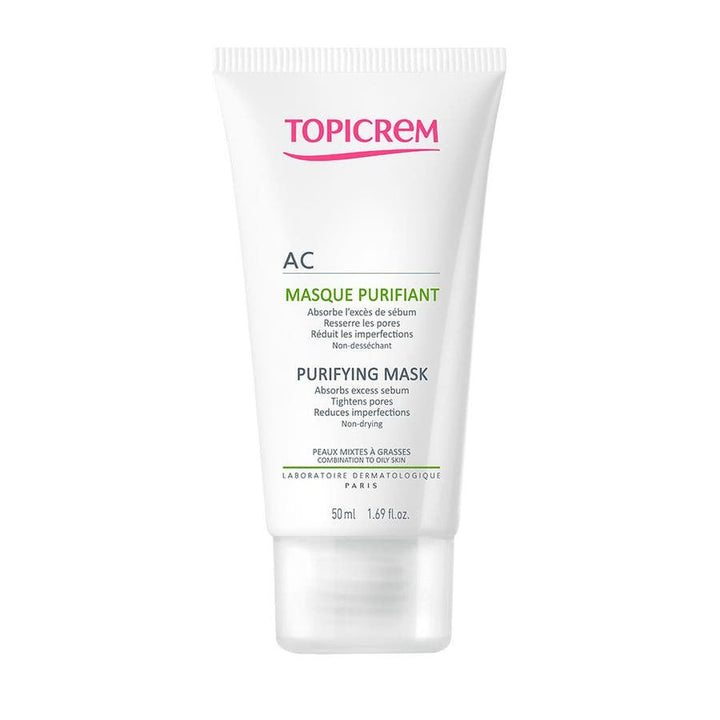 Topicrem AC Purifying Mask 50ml (1.69fl oz) - FrenchBeautyHub