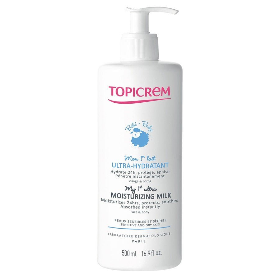 Topicrem Baby My 1st Ultra - Moisturizing Milk 500ml (16.91fl oz) - FrenchBeautyHub
