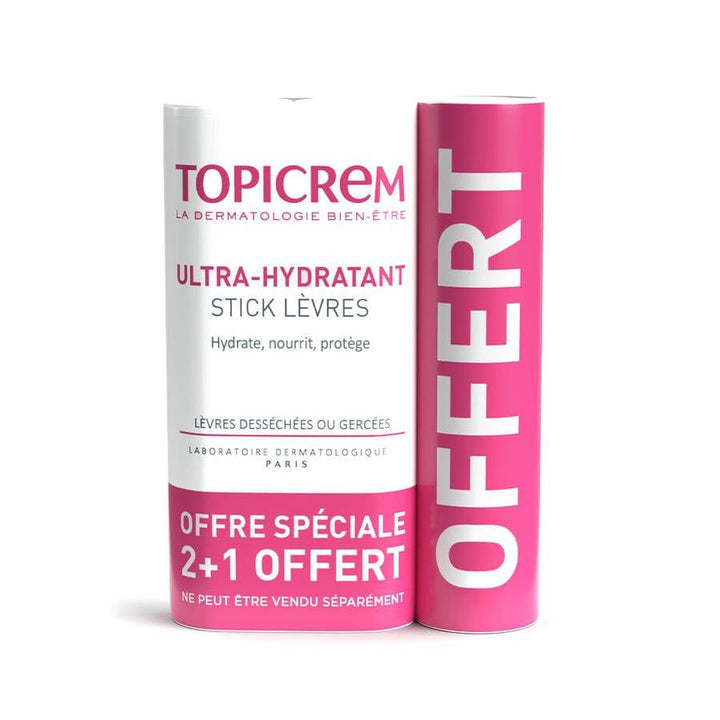 Topicrem Ultra - Hydrating Lip Balm - FrenchBeautyHub