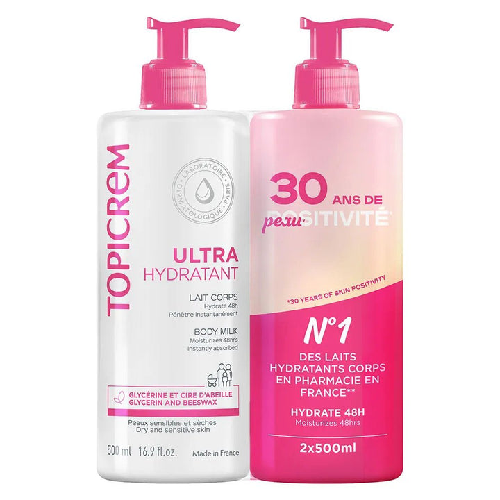 Topicrem Ultra - Moisturizing Body Milk - FrenchBeautyHub