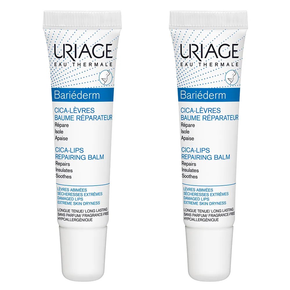 Uriage Bariéderm Cica - Lips Protecting Lip Balm - FrenchBeautyHub