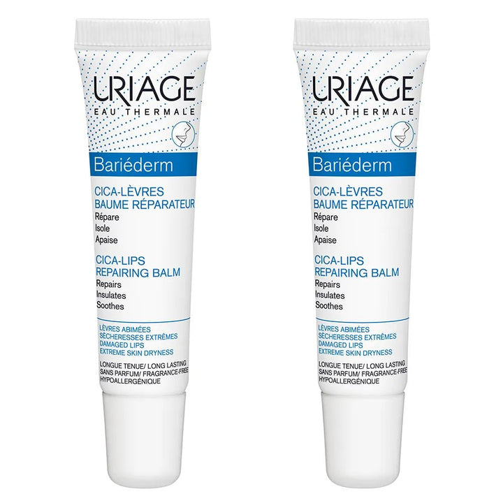 Uriage Bariéderm Cica - Lips Protecting Lip Balm - FrenchBeautyHub