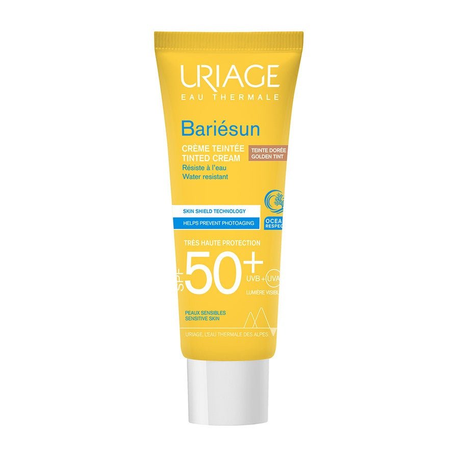 Uriage Barisun Golden Tinted Cream SPF50+ 50ml (1.69fl oz) - FrenchBeautyHub