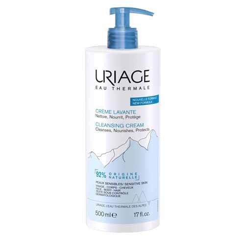 Uriage Hygiene Cleansing Cream 500ml (16.90fl oz) - FrenchBeautyHub