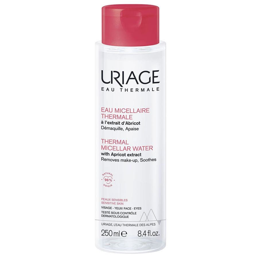 Uriage Thermal Micellar Water for Facial Hygiene Sensitive Skins 250ml (8.45 fl oz) - FrenchBeautyHub
