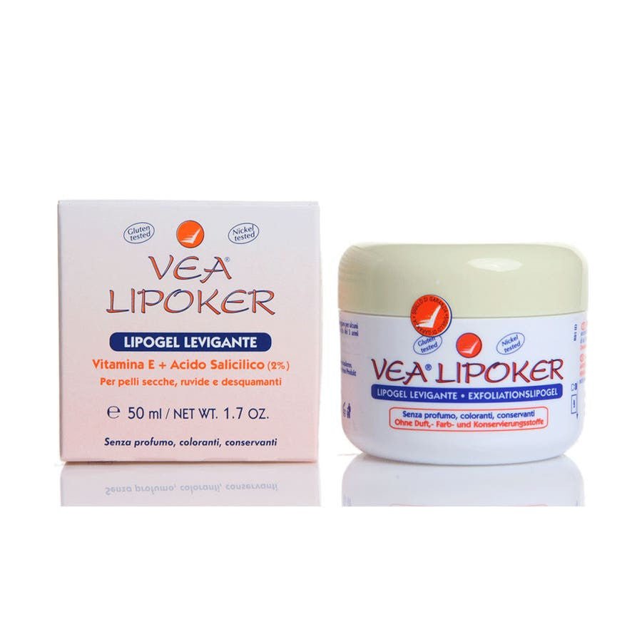 Vea Lipoker Smoothing Lipogel 50ml (1.69 fl oz) with Vitamin E and Salicylic Acid - FrenchBeautyHub