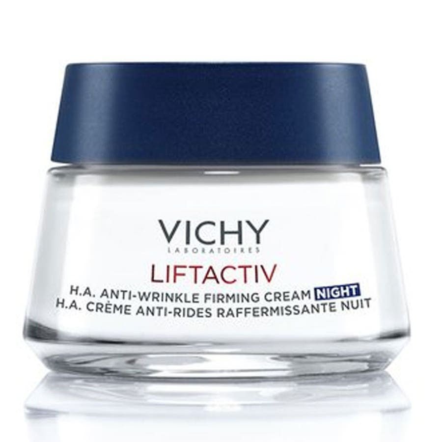 Vichy LiftActiv H.A. Anti - Wrinkle Firming Cream Night 50ml (1.69floz) - FrenchBeautyHub