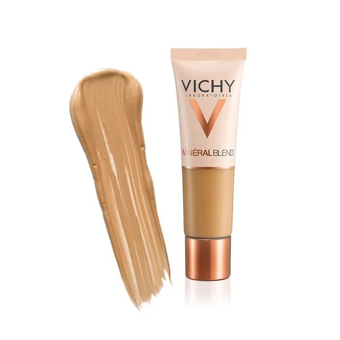 Vichy Mineralblend Hydrating Foundation Long Lasting 16hr 30ml (1.01fl oz) - FrenchBeautyHub