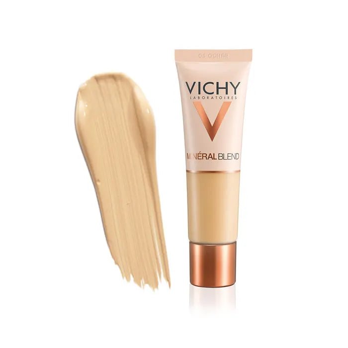 Vichy Mineralblend Hydrating Foundation Long Lasting 16hr 30ml (1.01fl oz) - FrenchBeautyHub