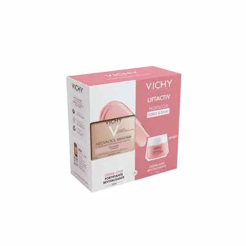 Vichy Neovadiol Protocole Force & Eclat Rose Platinium GiftBox - FrenchBeautyHub