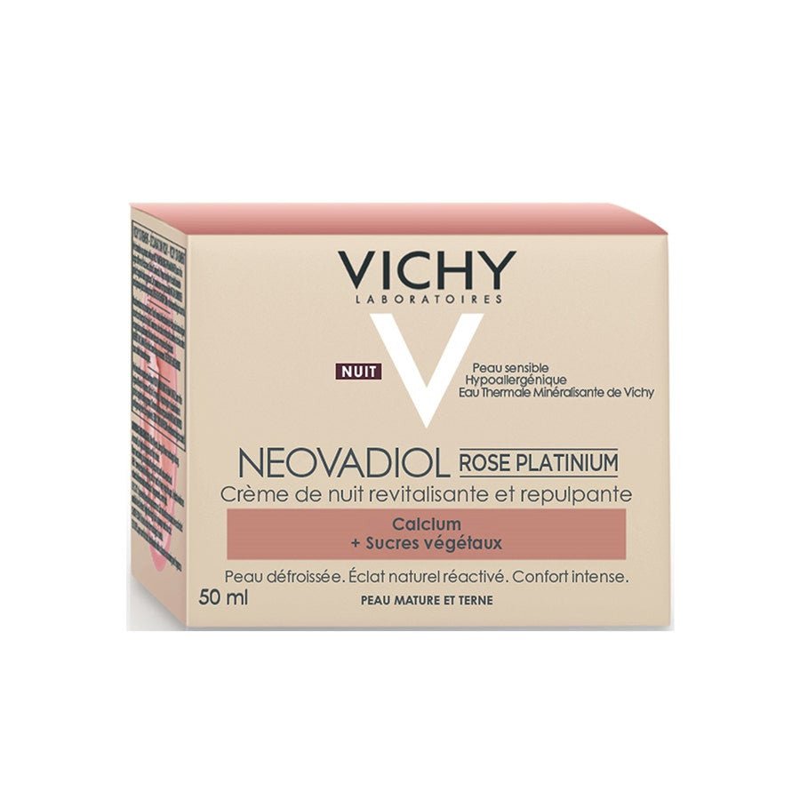Vichy Neovadiol Rose Platinium Night Cream Mature Skin 50ml (1.69fl oz) - FrenchBeautyHub