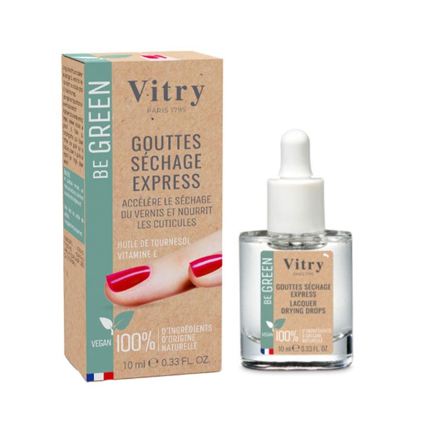 Vitry Express 2 In 1 Drying Drops - 10ml (0.33fl oz) - FrenchBeautyHub