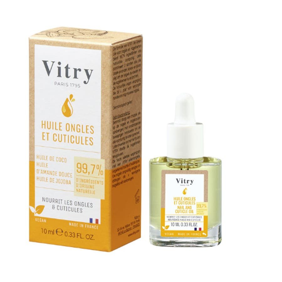Vitry Nail Care Nail And Cuticle Oil 10ml (0.33fl oz) - FrenchBeautyHub