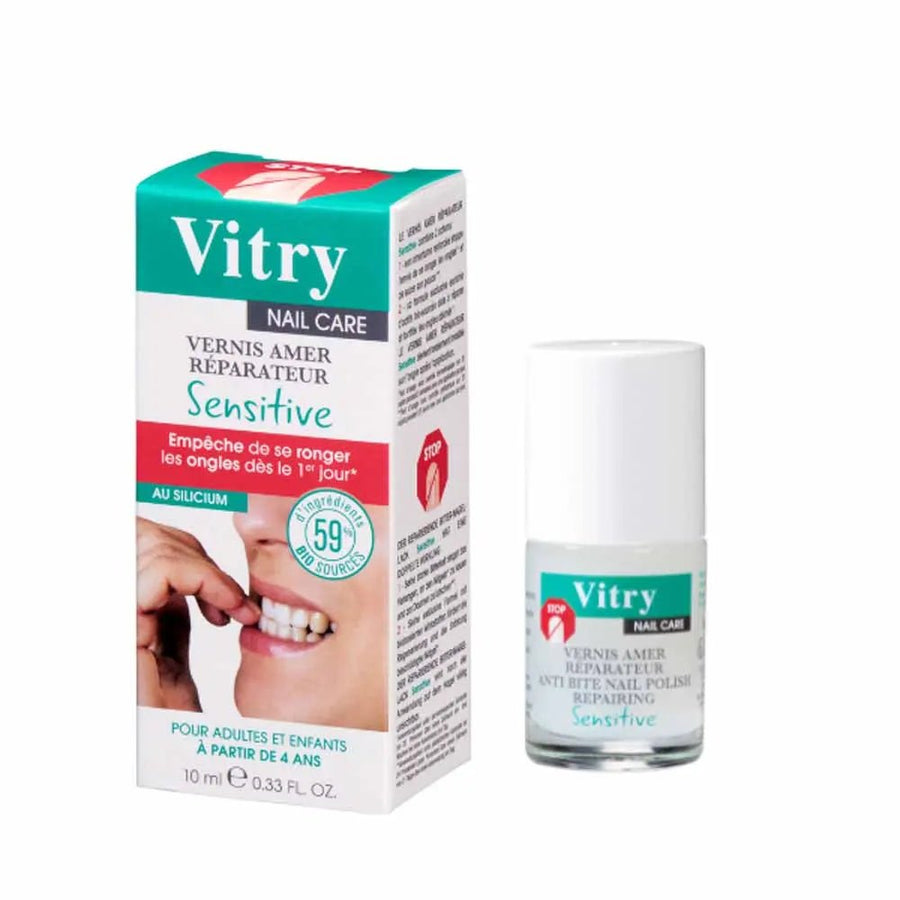 Vitry Sensitive Repairing Bitter Nail Polish 10ml (0.33fl oz) - FrenchBeautyHub