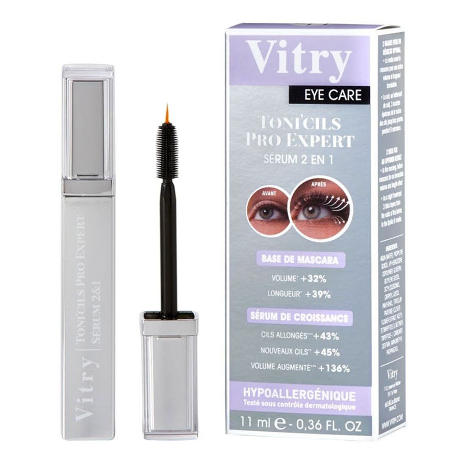 Vitry Toni'cils Pro Expert 2 - In - 1 Serum Mascara Base 11ml - FrenchBeautyHub