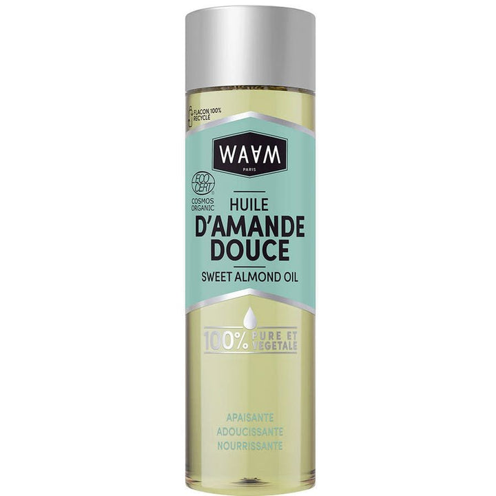 Waam Plant Oil Sweet Almond Bioes 75ml (2.53fl oz) - FrenchBeautyHub