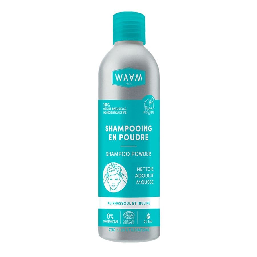 Waam Shampoo powder All Skin Types 70g (2.46 oz) - FrenchBeautyHub