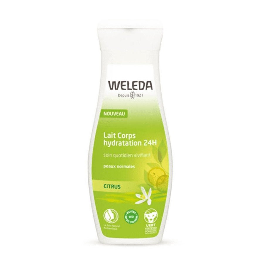 Weleda 24h Hydrating Body Lotion Citrus 200ml (6.76fl oz) - FrenchBeautyHub