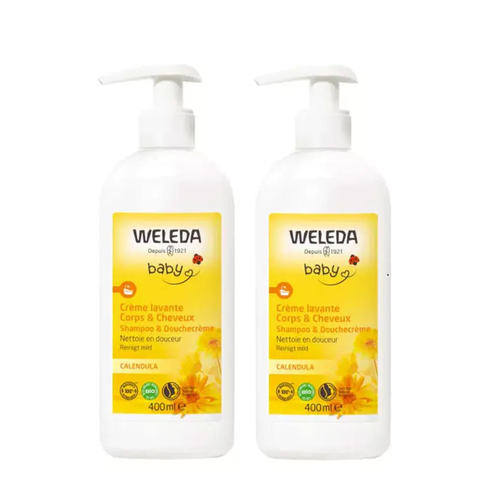 Weleda Baby Calendula Cleansing Care 400ml - FrenchBeautyHub