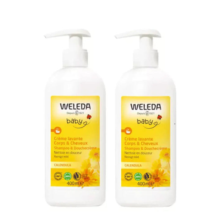 Weleda Baby Calendula Cleansing Care 400ml - FrenchBeautyHub
